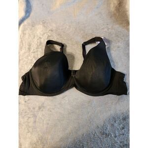 NWT Catherine's Plunge Underwire Black Bra 50B